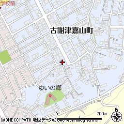 ツクイ沖縄古謝周辺の地図