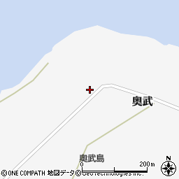 沖縄県島尻郡久米島町奥武周辺の地図