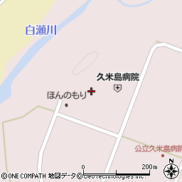 久米島町役場　教育委員会周辺の地図