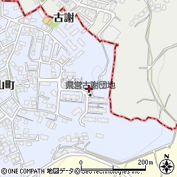 沖縄県沖縄市古謝津嘉山町42周辺の地図