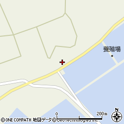 南西興産株式会社　車海老養殖場周辺の地図