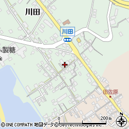 沖縄県うるま市川田83周辺の地図