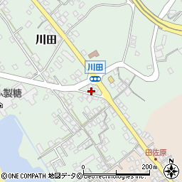 沖縄県うるま市川田72周辺の地図