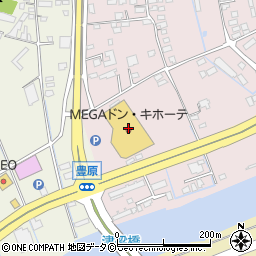 ＭＥＧＡドン・キホーテうるま店周辺の地図
