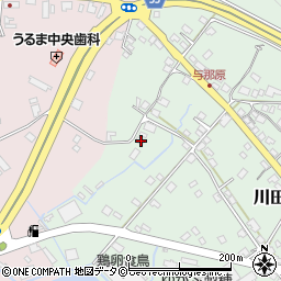 沖縄県うるま市川田361-3周辺の地図