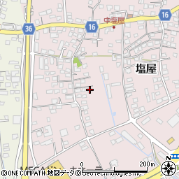 沖縄県うるま市塩屋290周辺の地図