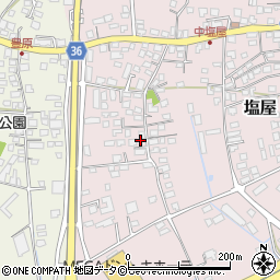 沖縄県うるま市塩屋299-3周辺の地図