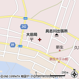 沖縄県島尻郡久米島町仲泊周辺の地図