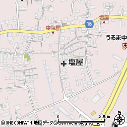 沖縄県うるま市塩屋355周辺の地図