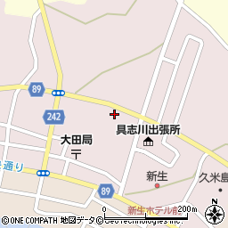 ＪＡおきなわ　久米島支店ガス事業所周辺の地図