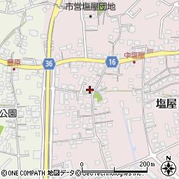 沖縄県うるま市塩屋263周辺の地図