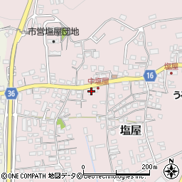 沖縄県うるま市塩屋316-4周辺の地図