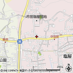 沖縄県うるま市塩屋244周辺の地図