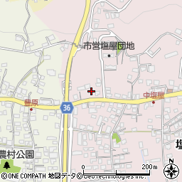沖縄県うるま市塩屋246周辺の地図