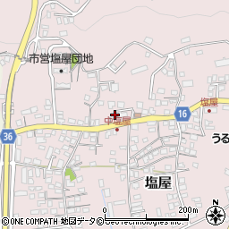 沖縄県うるま市塩屋172周辺の地図
