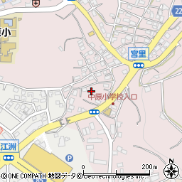 沖縄県うるま市宮里667周辺の地図