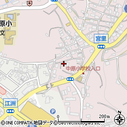 沖縄県うるま市宮里668周辺の地図