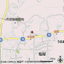 沖縄県うるま市塩屋171-1周辺の地図