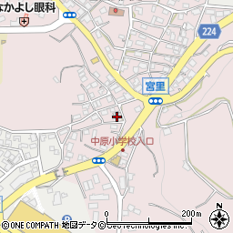 沖縄県うるま市宮里7周辺の地図