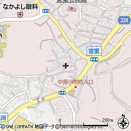 沖縄県うるま市宮里9周辺の地図