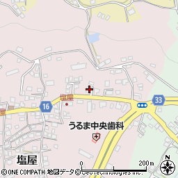 沖縄県うるま市塩屋99周辺の地図