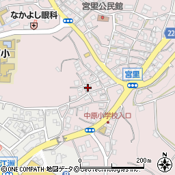 沖縄県うるま市宮里19周辺の地図
