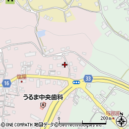 沖縄県うるま市塩屋42周辺の地図