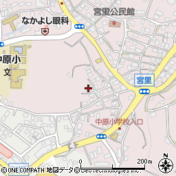 沖縄県うるま市宮里24周辺の地図
