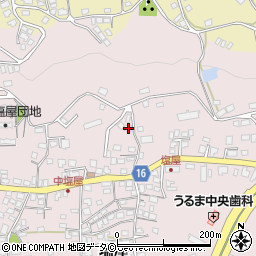 沖縄県うるま市塩屋119周辺の地図