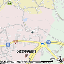 沖縄県うるま市塩屋40周辺の地図