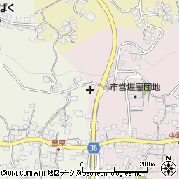沖縄県うるま市塩屋226-7周辺の地図