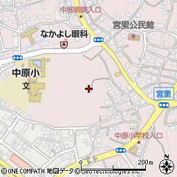 沖縄県うるま市宮里677周辺の地図