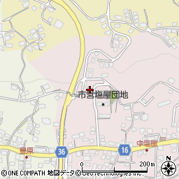 沖縄県うるま市塩屋223周辺の地図