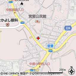沖縄県うるま市宮里71周辺の地図