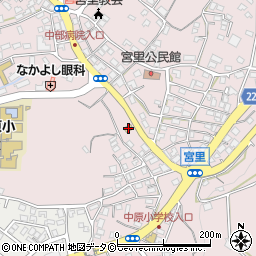 沖縄県うるま市宮里76周辺の地図