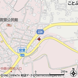 沖縄県うるま市宮里368周辺の地図