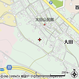 沖縄県うるま市大田周辺の地図