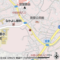 沖縄県うるま市宮里88周辺の地図
