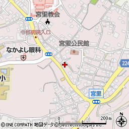 沖縄県うるま市宮里87周辺の地図