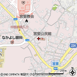 沖縄県うるま市宮里119周辺の地図