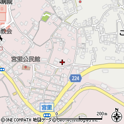 沖縄県うるま市宮里148周辺の地図
