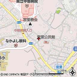 沖縄県うるま市宮里116周辺の地図