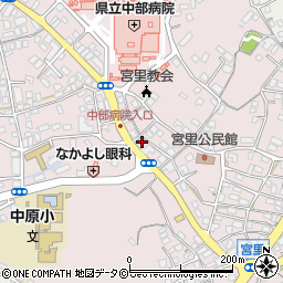 沖縄県うるま市宮里102周辺の地図