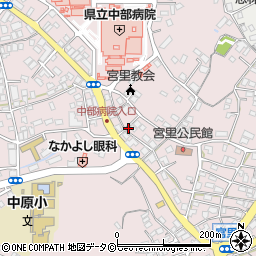 沖縄県うるま市宮里110周辺の地図