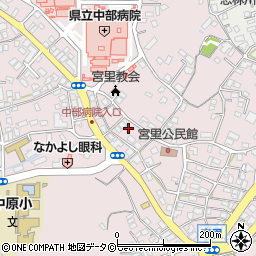 沖縄県うるま市宮里112周辺の地図