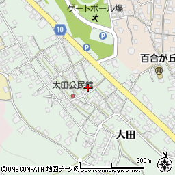 沖縄県うるま市大田309周辺の地図