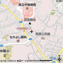 沖縄県うるま市宮里111周辺の地図