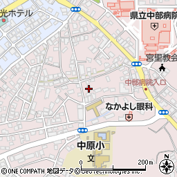 沖縄県うるま市宮里852-1周辺の地図