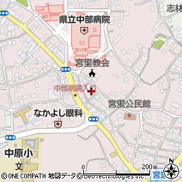 沖縄県うるま市宮里108周辺の地図