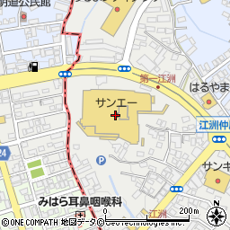 琉球銀行サンエー具志川メインシティ２ ＡＴＭ周辺の地図